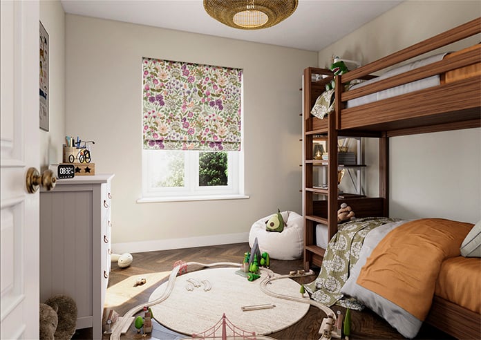 Field Flowers, Copper - Roman Blind - Image 7